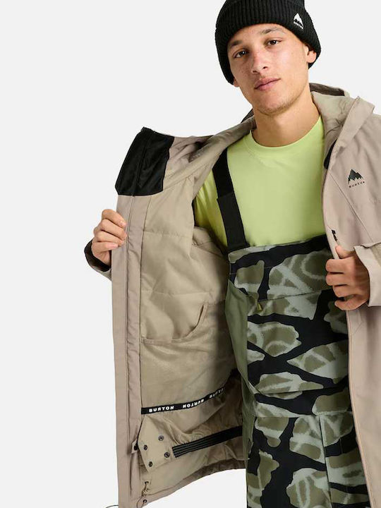 Burton 2l Insulated 3025310AAH2 Ανδρικό Μπουφάν για Σκι & Snowboard Καφέ