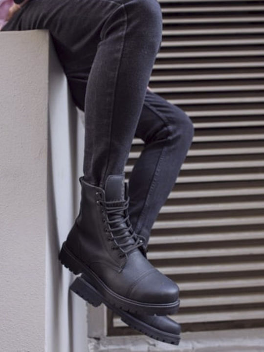 Knack Casual Boots Black ΒΟ22