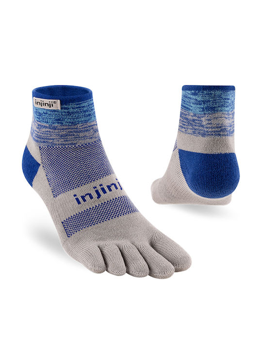 Injinji Trail Mini Running Κάλτσες Γκρι
