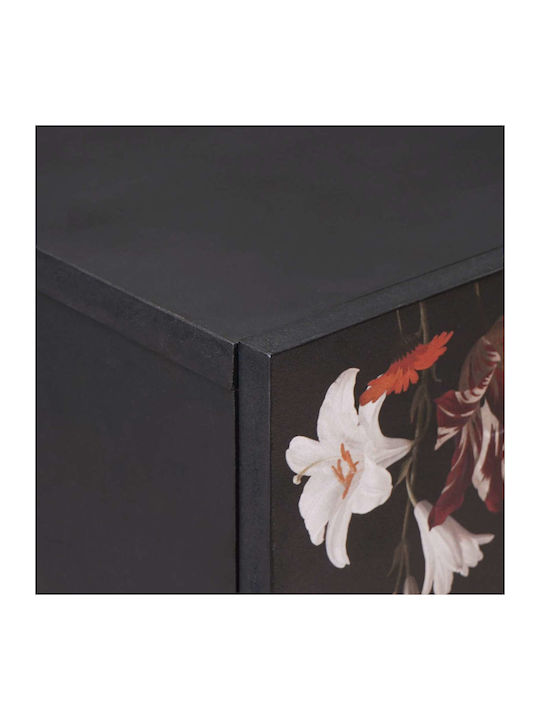 Wooden Chest of Drawers Colorful 40x33.5x75cm