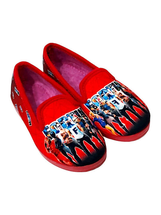 Kids Slippers Red