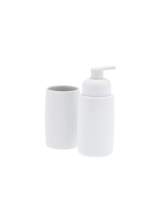 Södahl Dispenser Κεραμικό Λευκό 250ml