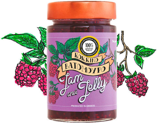 Food Surfing Jam and Jelly Red Raspberry No Sugar Added 260g