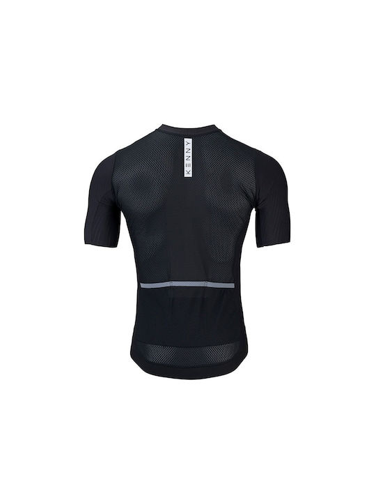 Kenny Ανδρική Κοντομάνικη Μπλούζα Mountain Bike Μαύρη