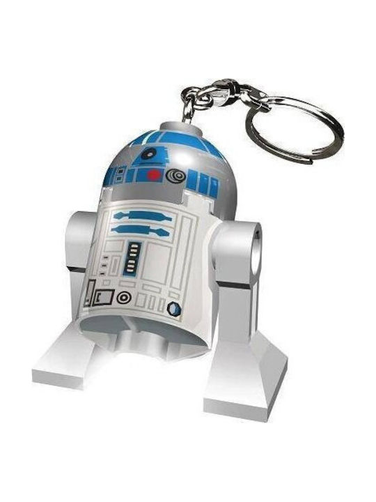 LEGO Μπρελόκ Star Wars R2d2 με Led Γκρι