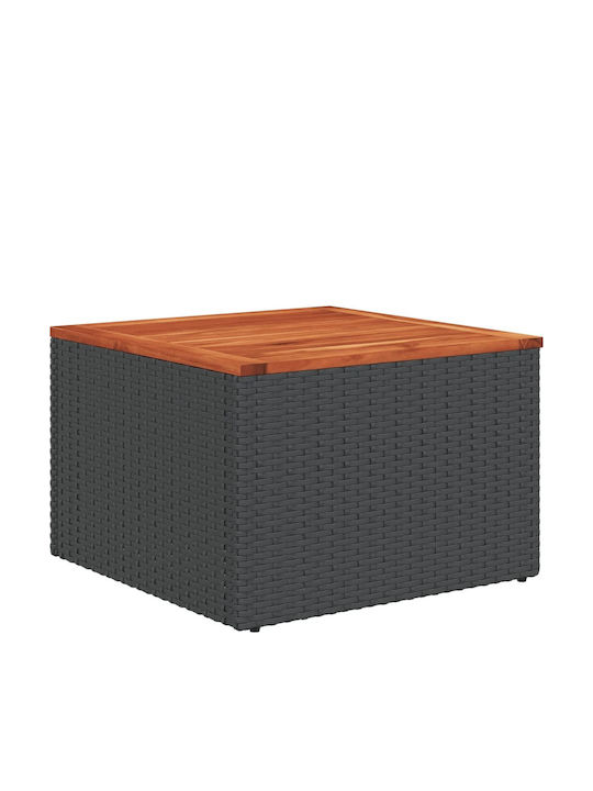 Canapea Cu Patru Locuri De Exterior Din Rattan Cu Perne 55x55x69cm