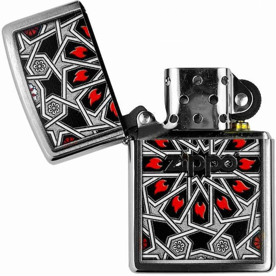 Zippo Stars & Αναπτήρας Φλόγας Πολύχρωμος