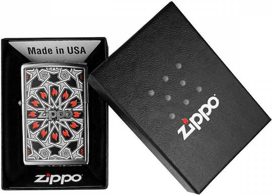 Zippo Stars & Αναπτήρας Φλόγας Πολύχρωμος
