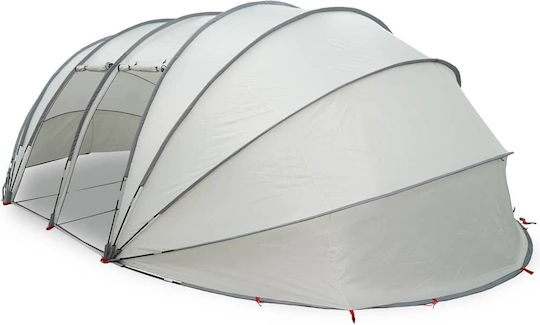vidaXL Тента За Басейн 440x204см Сива