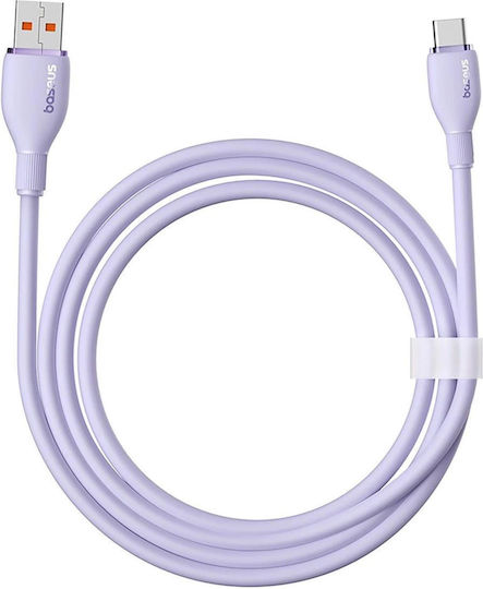 Baseus Pudding Power Data Cable Fast Charging Data Cable Smartphone Usb To Usb Type-c 100w 2m Purple "p10355703511-b4" Green Stamp 0.08 Lei 6932172652920