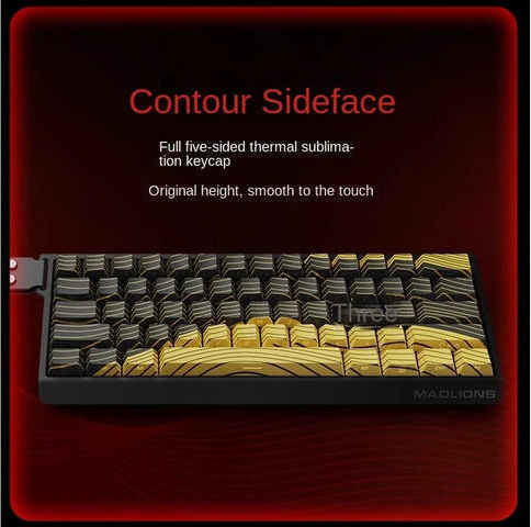 Madlions MAD 68 HE Flagship V2 Gaming Μηχανικό Πληκτρολόγιο Tenkeyless με Magnetic διακόπτες και RGB φωτισμό (Αγγλικό US)