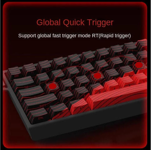 Madlions MAD 68 HE Flagship V2 Gaming Μηχανικό Πληκτρολόγιο Tenkeyless με Magnetic διακόπτες και RGB φωτισμό (Αγγλικό US)