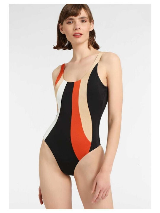 One Piece Swimsuit Black FBL105-161-19 Black
