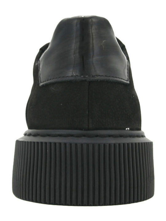Herren Slip-Ons Schwarz
