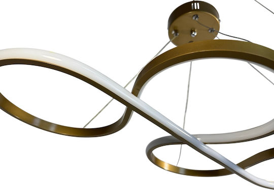 Epiplo-Fos Pendant Light Gold 65x35x80cm Epiplo-Fos Pendant Light Gold 65x35x80cm