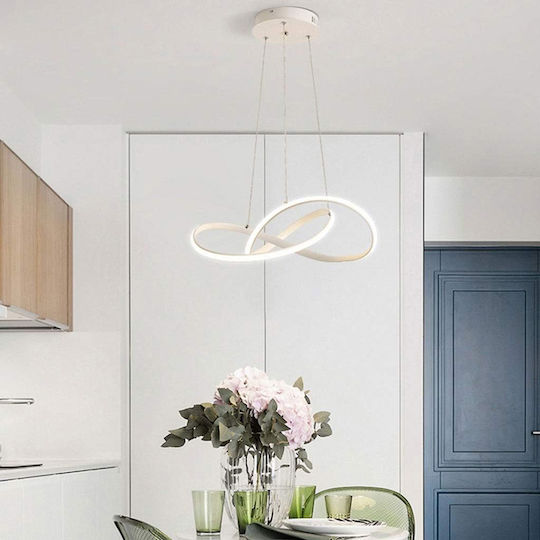 Powertech Pendant Light White 50x50x120cm
