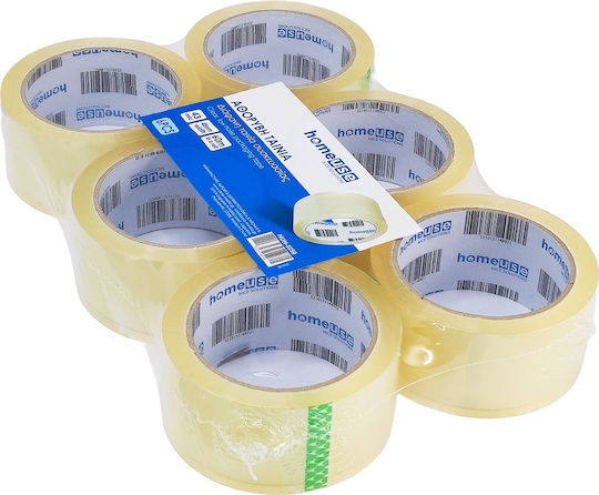 Home Use Verpackungsfolie Stumm 48mm x 60m Transparente 6 Stück