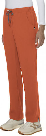 KOI USA Women's Orange Medical Pants