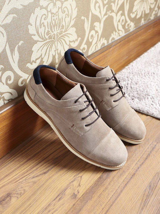 Wildleder Herren Freizeitschuhe Beige