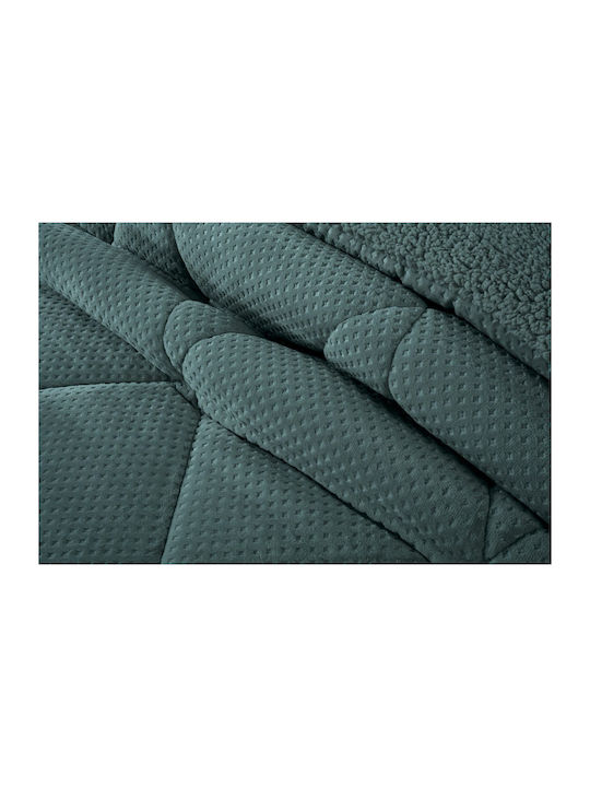 Saint Clair Duvet Cover Queen 220x240cm Emerald 660 GSMGsm