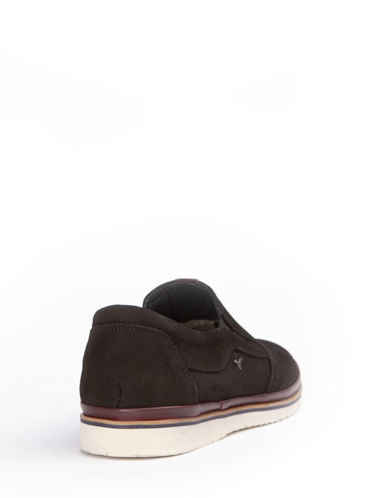 Leder Herren Freizeitschuhe Schwarz