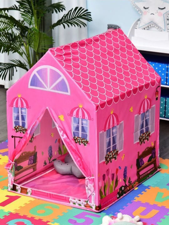 Детски шатър Малка къща Розов