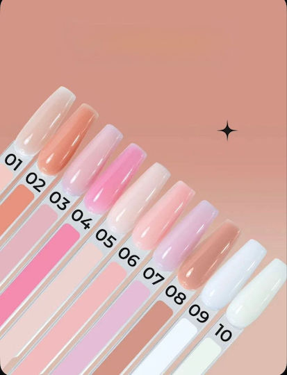 Global Fashion Base Coat / Top Coat for Regular Nail Polish Rubber 15ml 03