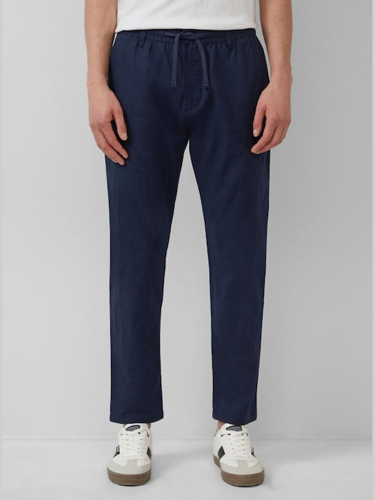 Detroit Pantaloni Bărbați Chino Regular Fit Albastru Marin Închis