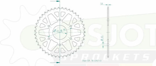 Esjot Rear Sprocket