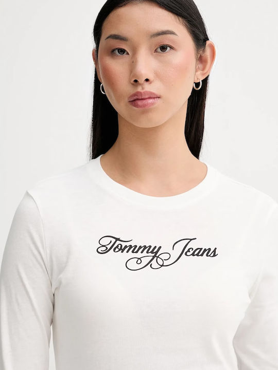 Women's Summer Blouse Cotton Long Sleeve Ecru