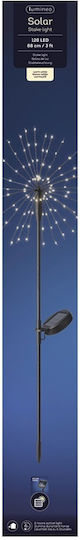 Lumineo Spiked Solar Light Warm White with Photocell 32cmx32cmx88cmcm