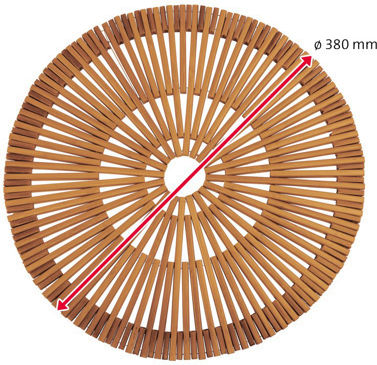 Westmark Set De Masă Rotundă Din Bambus 38cm Westmark Set De Masă Rotundă Din Bambus 38cm