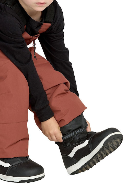 Volcom II1252600-HEN Παιδική Σαλοπέτα Σκι & Snowboard Καφέ