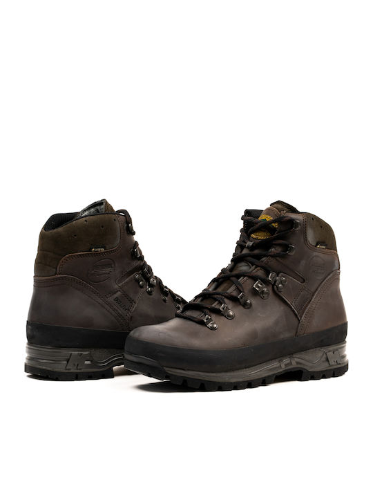 Meindl Burma Pro Mfs Men's Hiking Boots Waterproof with Gore-Tex Membrane Brown
