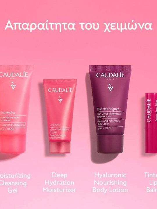 Caudalie Your Hydration Ritual Winter Pouch Reiseset für Feuchtigkeitsspendend