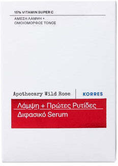 Korres Apotherapy Wild Rose Σετ Περιποίησης για Αντιγήρανση & Λάμψη 3τμχ