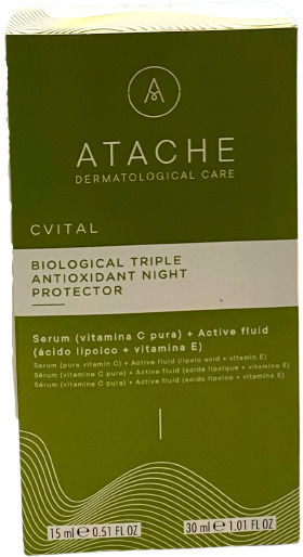 Atache C Vital Skin Care Set for Αnti-ageing & Moisturizing