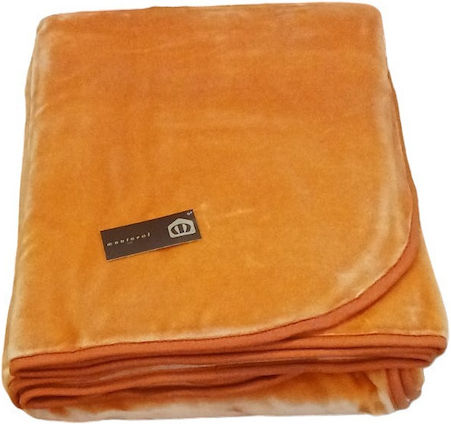 Manterol Casa Polo Color Одеяло Испания Кадифе Едно 160x240см