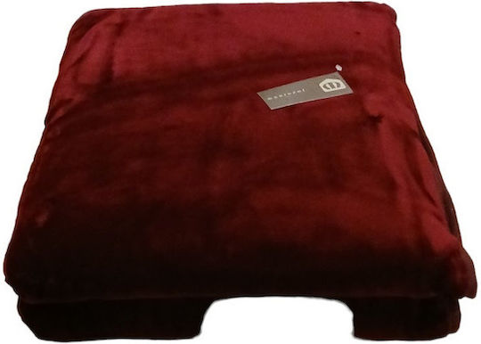 Manterol Casa Polo Color Одеяло Испания Кадифе Едно 160x240см