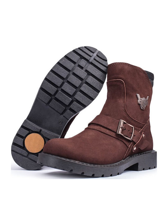Leder Braun Herrenstiefel