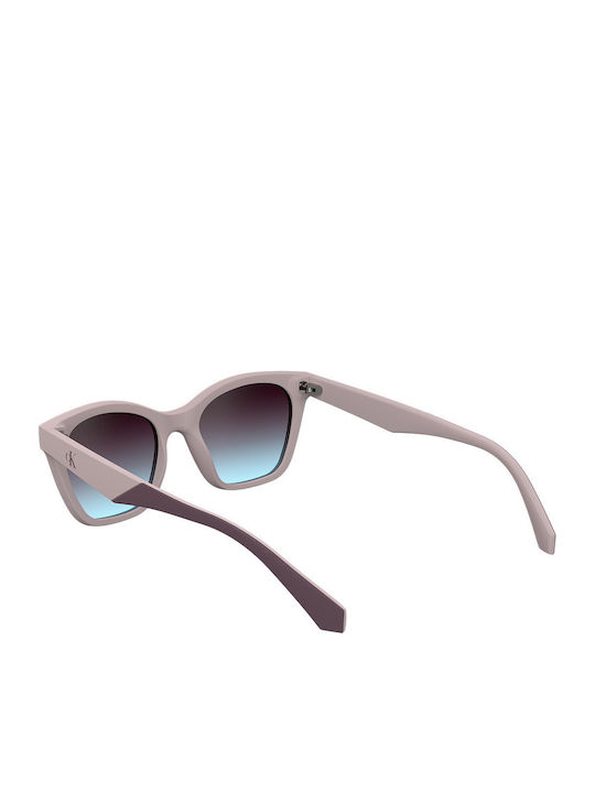 Calvin Klein Unisex Sunglasses with Beige Frame CKJ24303S 671