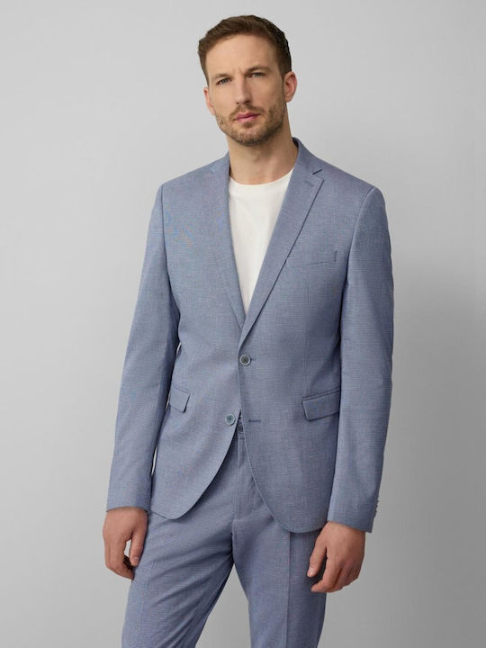 Black Label Мъжко сако Light Blue