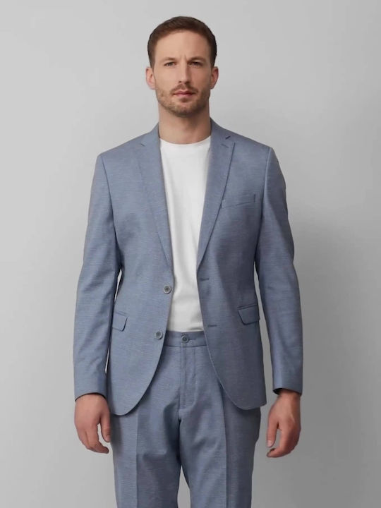 Black Label Мъжко сако Light Blue