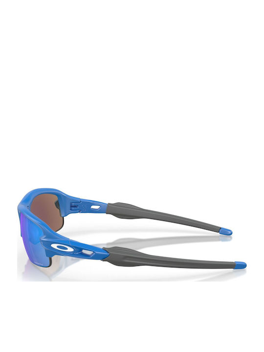 Oakley Flak Xxs Sportliche Kinder-Sonnenbrillen mit Spiegel-Gläser Blau