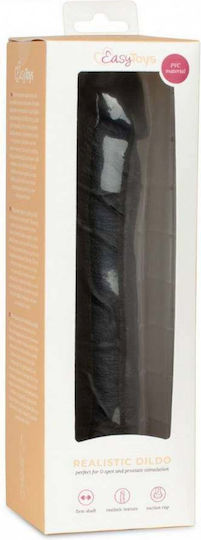 Easytoys Ρεαλιστικό Dildo με Βεντούζα Μαύρο