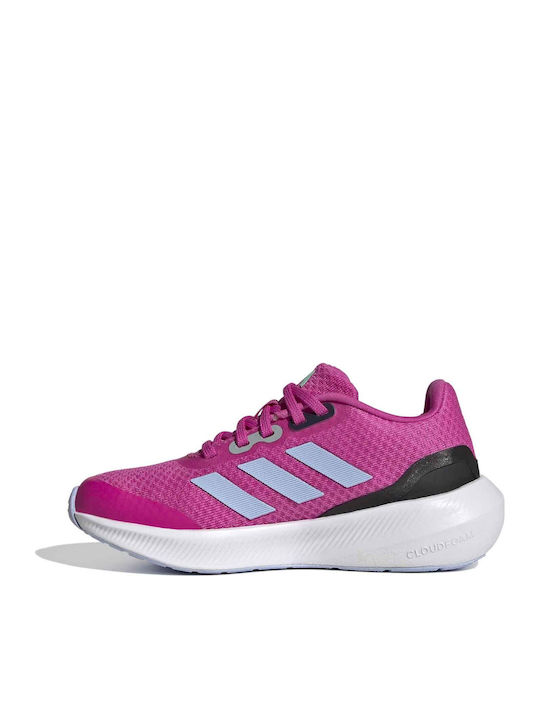 Runfalcon 3.0 K Kids Sports Shoes Running with Laces Fuchsia