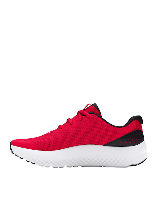 Surge 4 Kids Sports Shoes Running with Laces Red