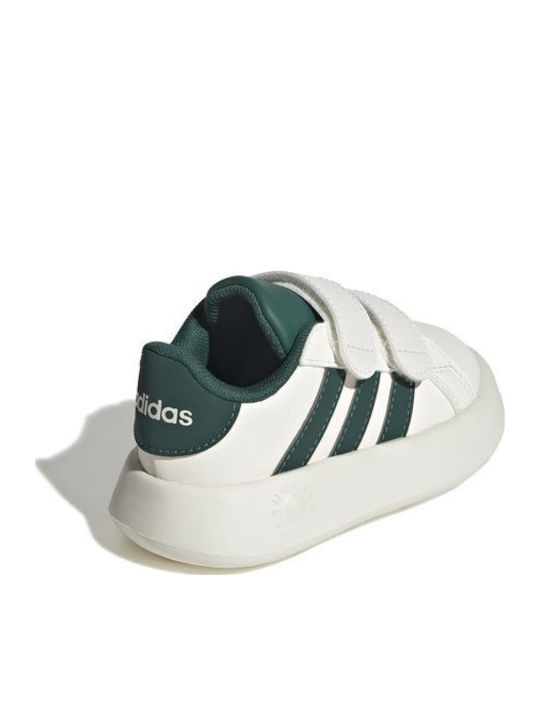 Grand Court 2.0 Παιδικά Sneakers με Σκρατς Λευκά