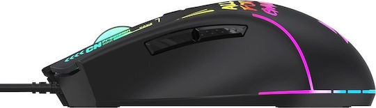 Wozinsky WMGK-7200 RGB Gaming Maus 7200 DPI Schwarzes