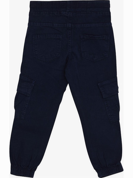 Kinder Schlaghose Jeans Dunkelblau